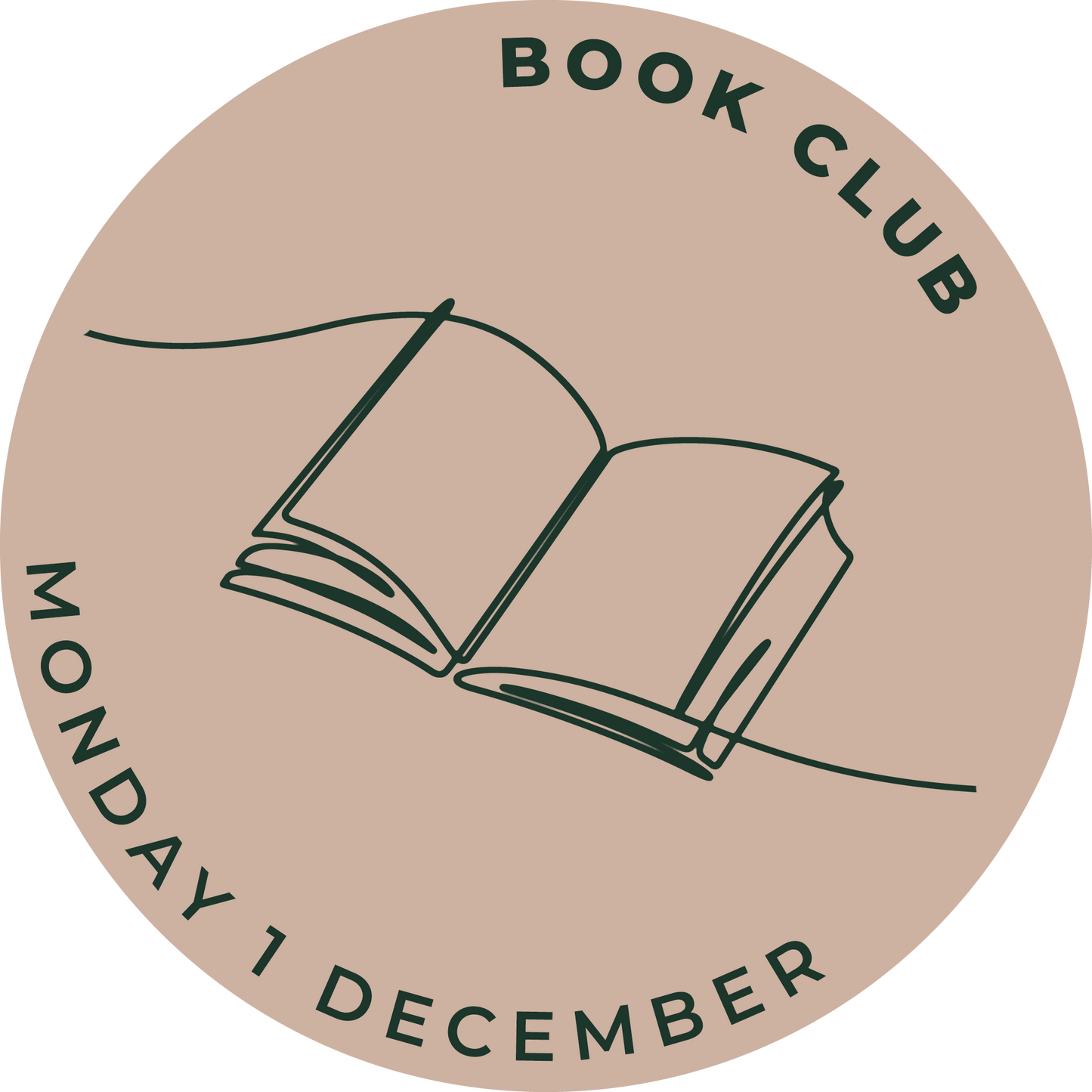 Book Club - Mon 1 Dec