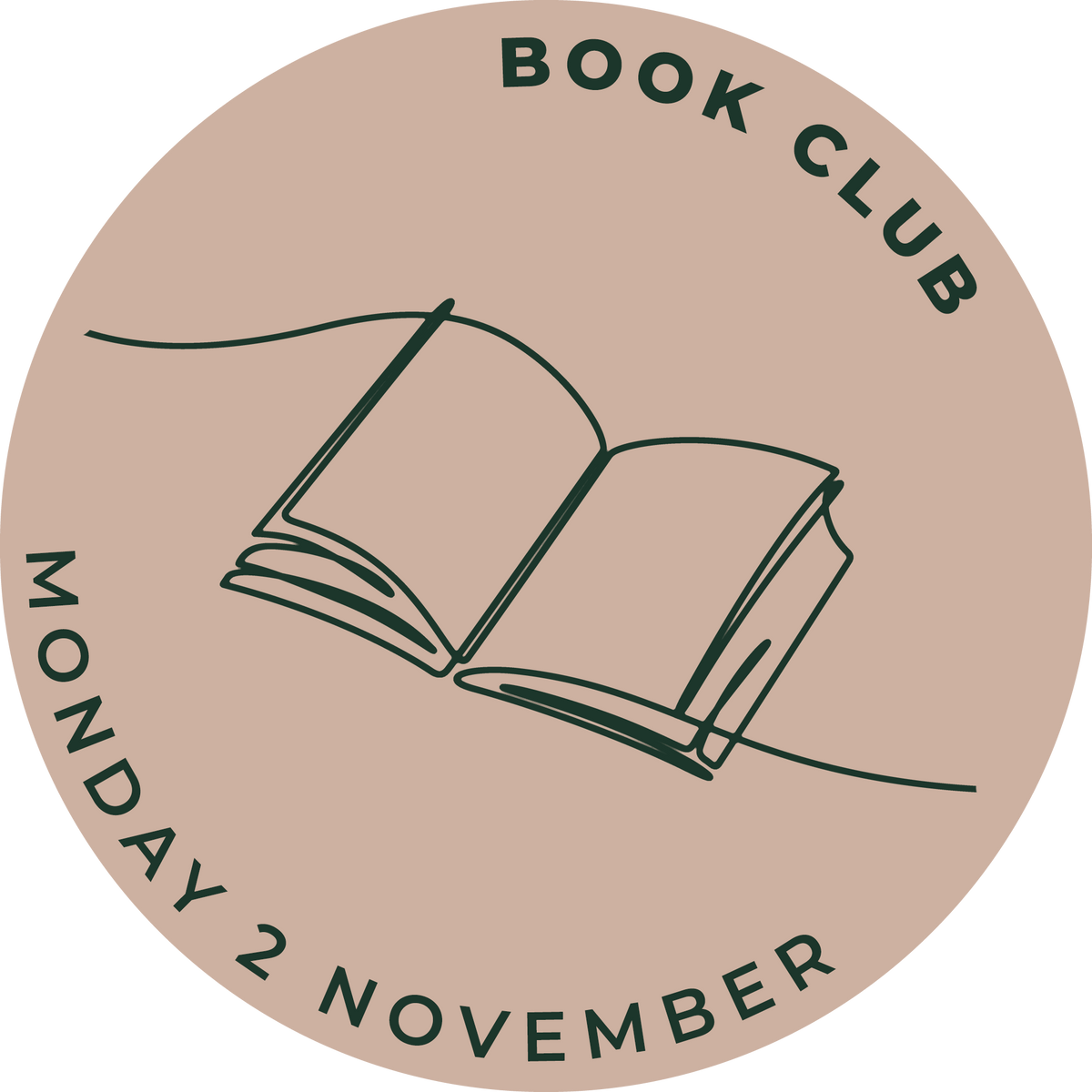 Book Club - Mon 2 Nov